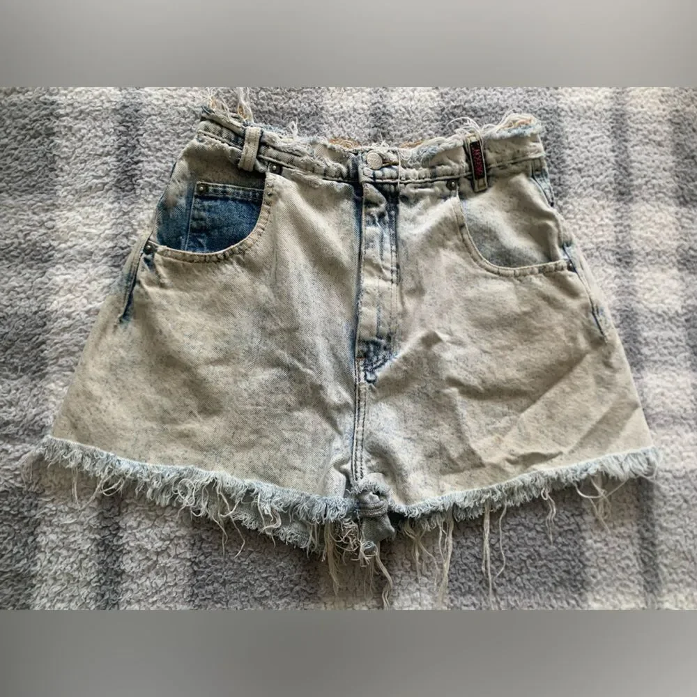 Vintage Sasson Denim Cutoff Shorts - Picture 1 of 5